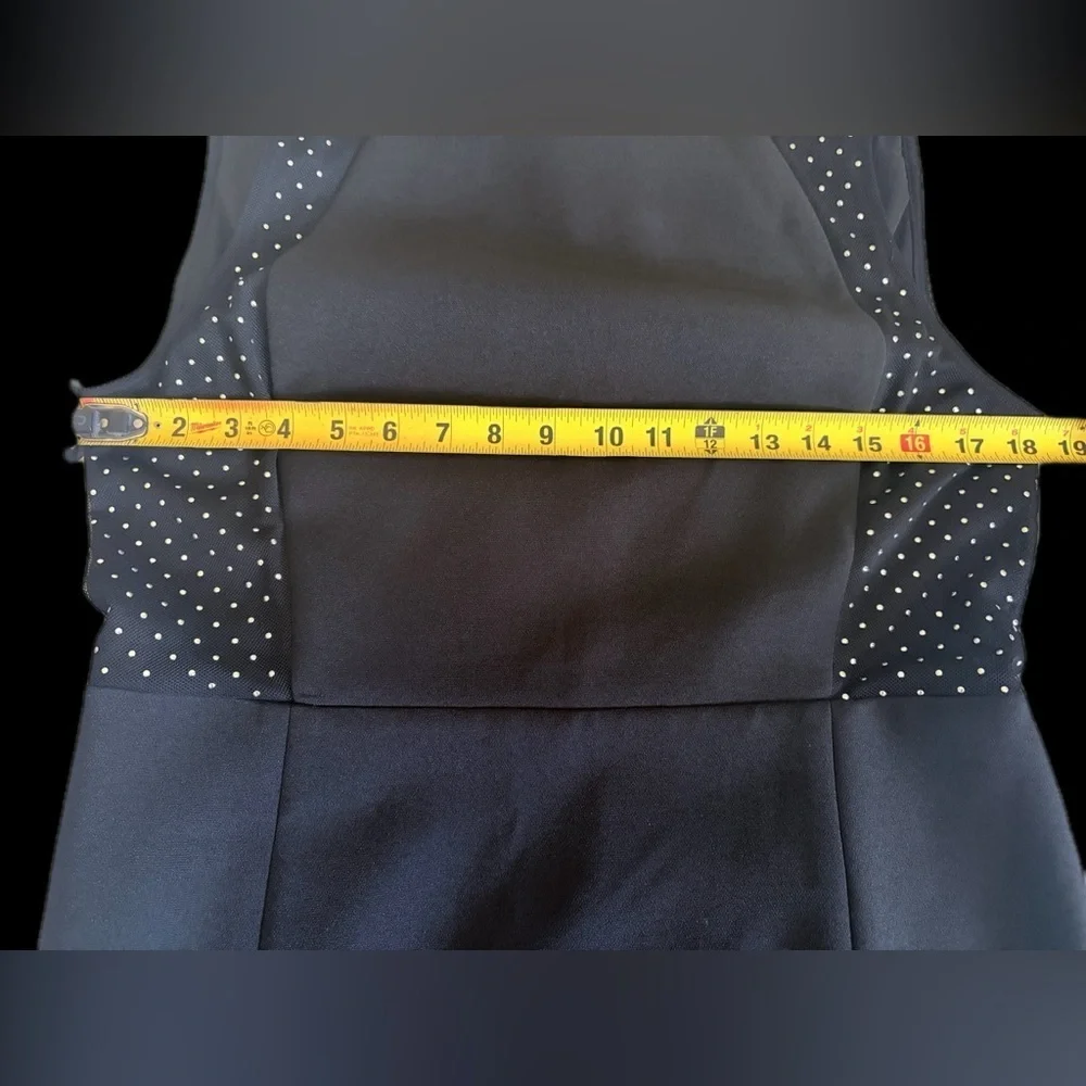 Michael Kors NWOT Black w Silver Stud/Mesh Dress
